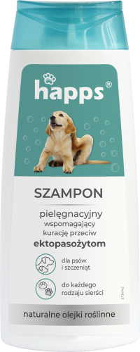 HAPPS Szampon wspomagający kurację przeciw ekopasożytom 200 ml - 2426 - 5904517427648 - 05.01.26.png