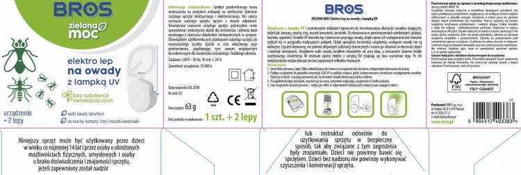 BROS ZM Elektro lep na owady z lampką UV - 2125 - 2125 - siatka 09.04.25.jpg