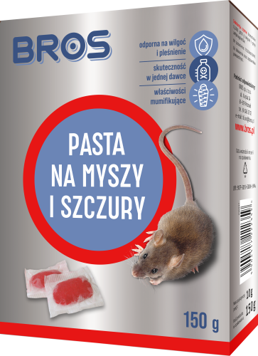 BROS pasta na myszy i szczury 150g KJ6937 - 1639 C - 5904517222359 - 26.06.25.png