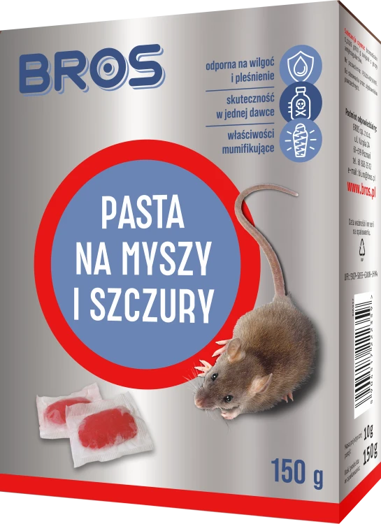 BROS pasta na myszy i szczury 150g KJ6937 - 1639 C - 5904517222359 - 26.06.25.png