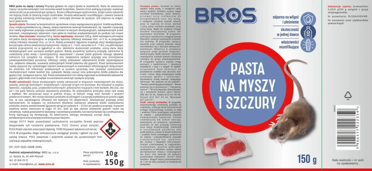 BROS Pasta na myszy i szczury 150g KJ6937 - 1639 C - siatka 16.09.25.jpg