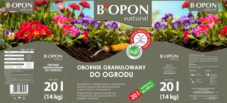 BOPON natural obornik granulowany do ogrodu 20 l LAM860 - 1188 D - siatka 06.02.26.jpg