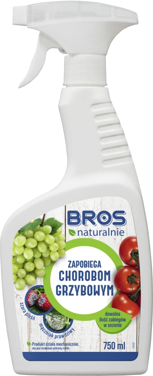 BROS NATURALNIE zapobiega chorobom grzybowym 750ml  - 1991 A - 5904517347441 - 02.02.26.png