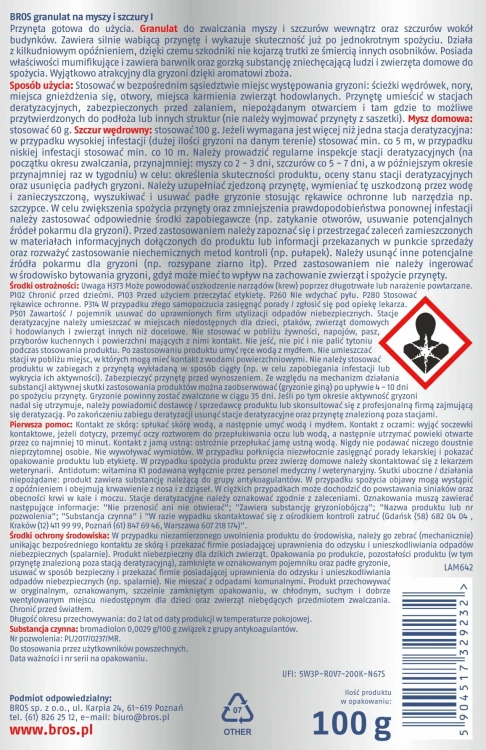 BROS granulat na myszy i szczury 100g POWSZ LAM642 - 1962 - siatka 17.10.22.jpg