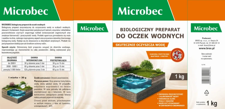 BROS Microbec Biologiczny preparat do oczek wodnych 1 kg KJ7105 - 2433 - siatka 17.12.25.jpg