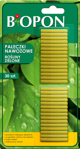 BOPON Paleczki nawozowe zielone 30szt - 1125 E - 5904517009509 - 28.01.26.png