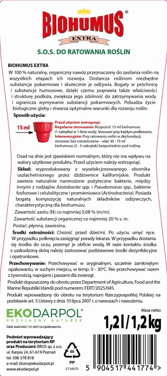 EKODARPOL Biohumus Extra S.O.S. do ratowania roslin 1,2 l ET34970 - 2472 - siatka - 21.11.25.jpg