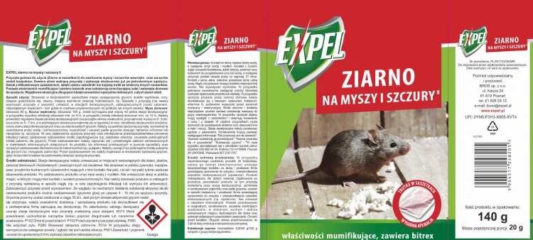 EXPEL ziarno na myszy i szczury 140g KJ7109 - 1775 B - siatka 29.04.26.jpg