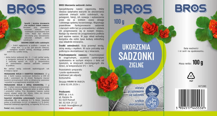 BROS ukorzenia sadzonki zielne 100 g KJ7280 - 2529 - siatka 30.04.26.jpg