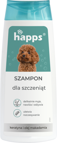 HAPPS szampon pielegnacyjny dla szczeniat 200 ml - 1807 D - 5904517249851 18.03.25.png