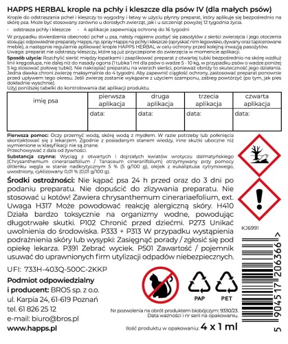 HAPPS Herbal krople na pchly i kleszcze dla malych psow KJ6991 - 1612 E - siatka - 25.09.25.jpg