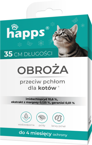HAPPS obroza przeciw pchlom dla kotow - 441 L - 5904517048652 - 16.09.25.png