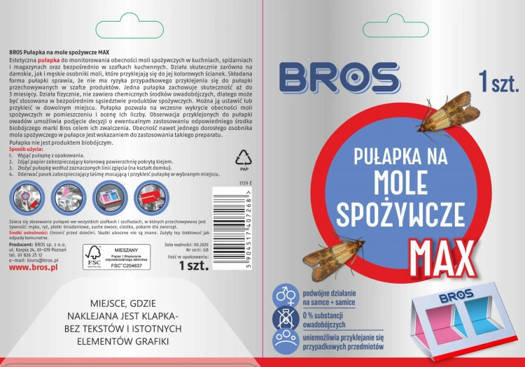 BROS Pulapka na mole spozywcze MAX 1729 E (kartonik) - 1729 E - siatka 29.07.25.jpg