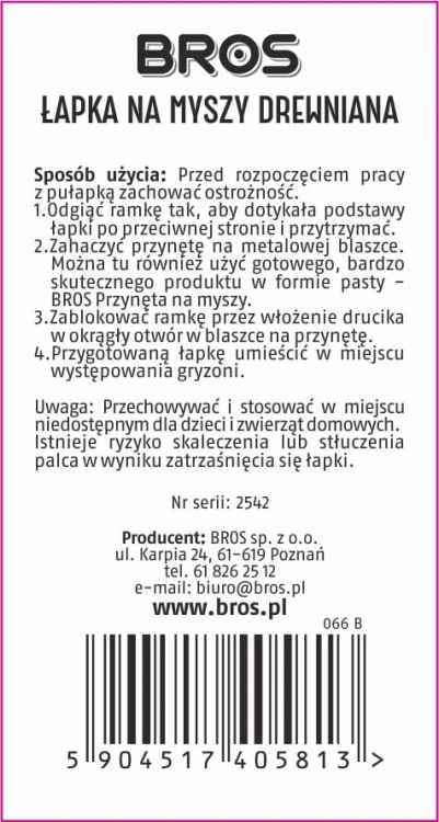 BROS lapka na myszy drewniana 066 B - 066 B - siatka 25.08.25.jpg