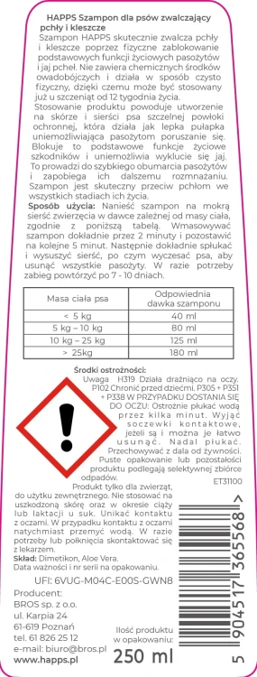 HAPPS Szampon dla psow zwalczajacy pchly i kleszcze ET31100 - 2019 A - siatka 15.09.23.jpg