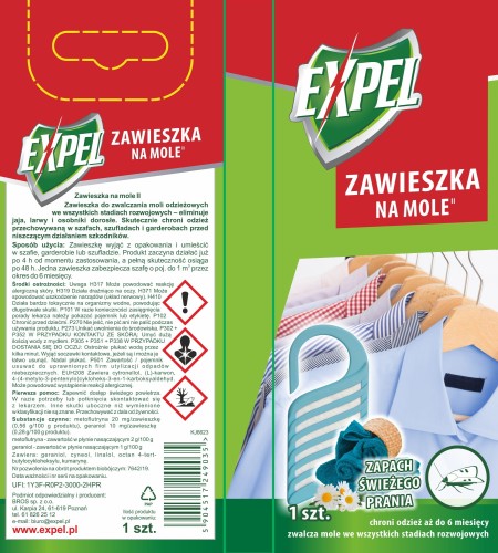 EXPEL Zawieszka na mole zapach swiezego prania 1szt KJ6623 - 1800 D - siatka 05.08.24.jpg