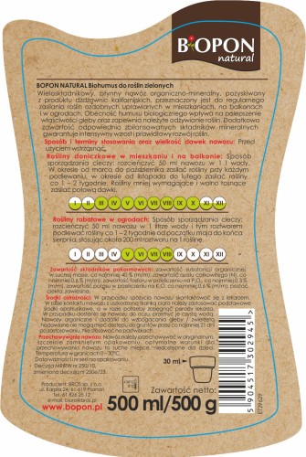 BOPON Natural Biohumus do rosl zielonych 0,5 l ET29629 - 1897 A - siatka 31.10.23.jpg