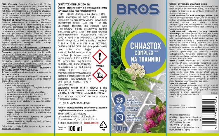 BROS Chwastox na trawniki 100 ml KJ7128 - 2440 - siatka 13.01.26.jpg