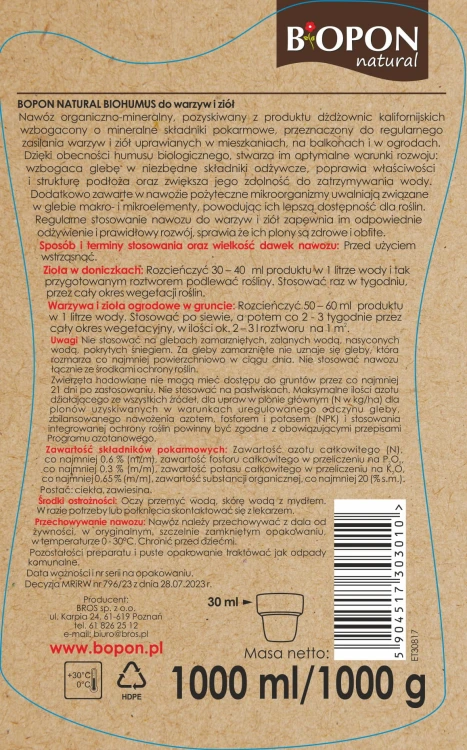 BOPON NATURAL Biohumus do warzyw i ziol 1l ET30817 - 1907 A - siatka 20.09.23.jpg