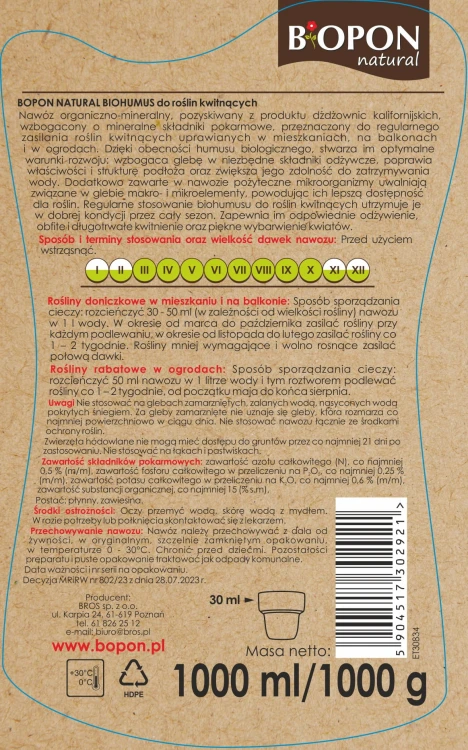 BOPON Biohumus do roslin kwitnacych 1l ET30834 - 1903 A - siatka 09.10.23.jpg
