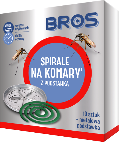 BROS spirale na komary z podstawka 10 szt - 2109 - 5904517403208 - 22.10.25.png