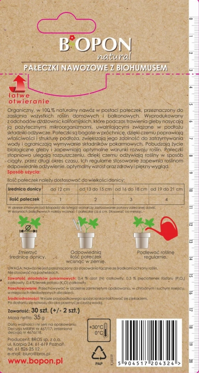 BOPON Paleczki nawozowe z biohumusem 30szt. KJ6559 - 1598 C - siatka 14.06.24.jpg
