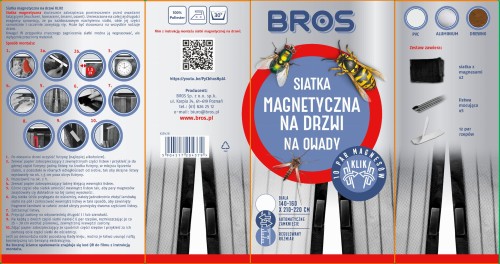 BROS siatka magnetyczna na drzwi biała 160x220 KJ5428 - 1601 A - siatka 09.07.21.jpg